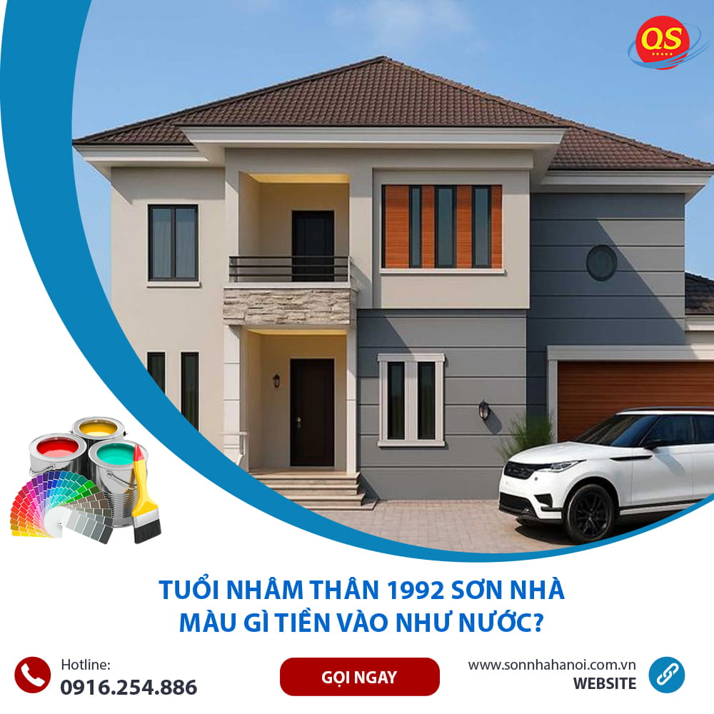 Tuổi Nhâm Thân 1992 Sơn Nhà Màu Gì Tiền Vào Như Nước?