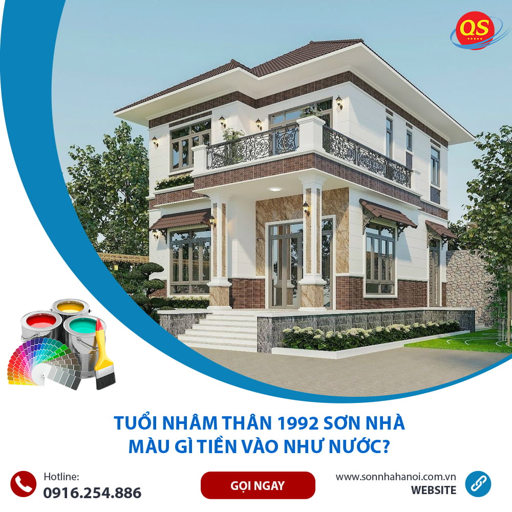 Tuổi Nhâm Thân 1992 Sơn Nhà Màu Gì Tiền Vào Như Nước?