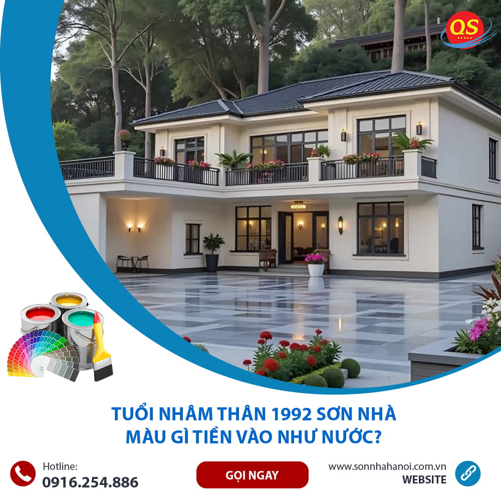 Tuổi Nhâm Thân 1992 Sơn Nhà Màu Gì Tiền Vào Như Nước?