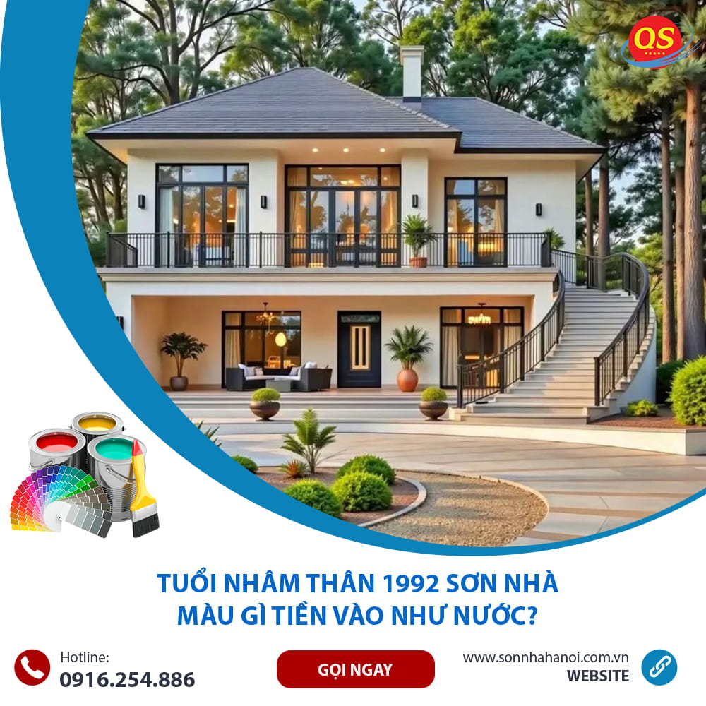 Tuổi Nhâm Thân 1992 Sơn Nhà Màu Gì Tiền Vào Như Nước?