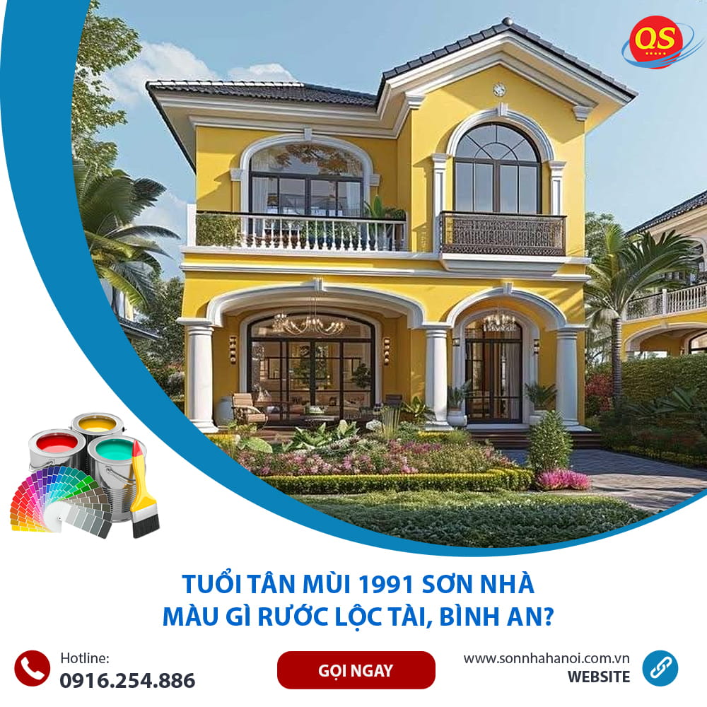 Tuổi Tân Mùi 1991 Sơn Nhà Màu Gì Rước Lộc Tài, Bình An? Tuổi Tân Mùi 1991 Sơn Nhà Màu Gì Rước Lộc Tài, Bình An?