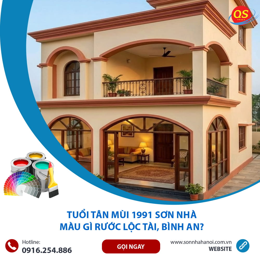 Tuổi Tân Mùi 1991 Sơn Nhà Màu Gì Rước Lộc Tài, Bình An? Tuổi Tân Mùi 1991 Sơn Nhà Màu Gì Rước Lộc Tài, Bình An?