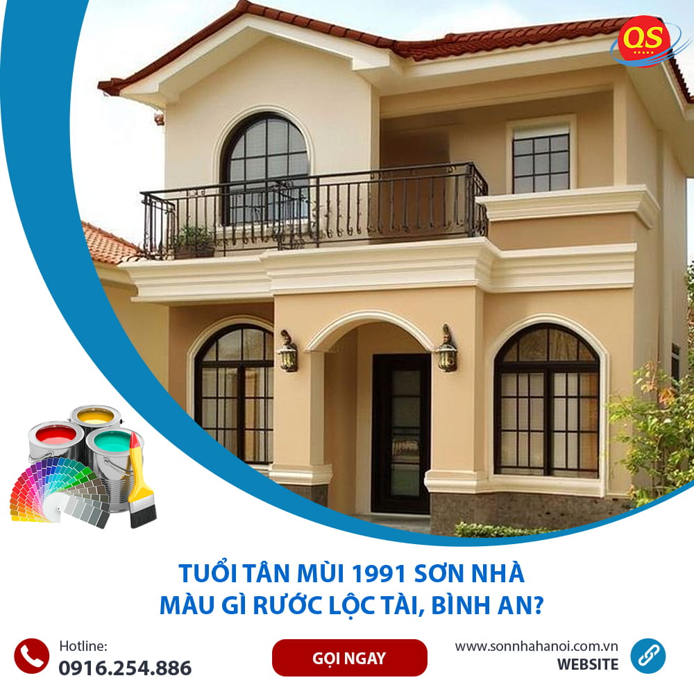Tuổi Tân Mùi 1991 Sơn Nhà Màu Gì Rước Lộc Tài, Bình An? Tuổi Tân Mùi 1991 Sơn Nhà Màu Gì Rước Lộc Tài, Bình An?