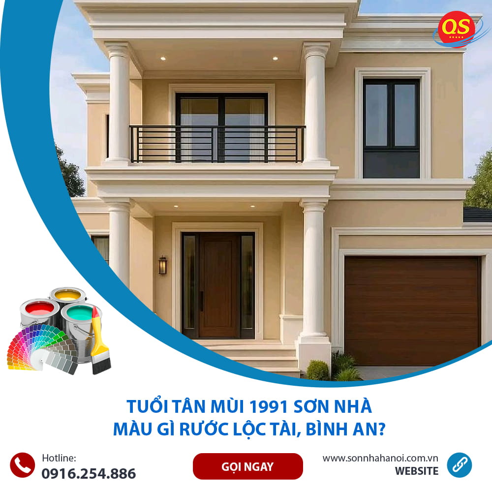 Tuổi Tân Mùi 1991 Sơn Nhà Màu Gì Rước Lộc Tài, Bình An? Tuổi Tân Mùi 1991 Sơn Nhà Màu Gì Rước Lộc Tài, Bình An?