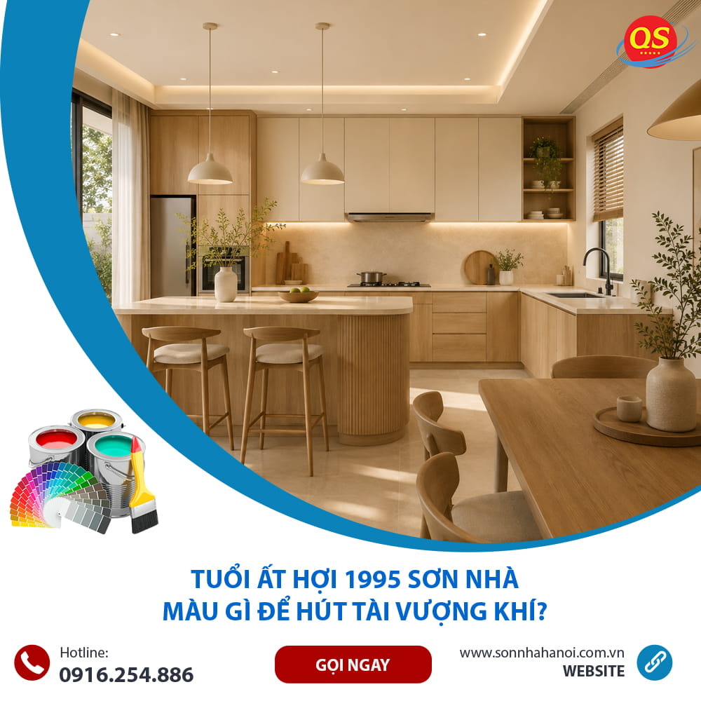 Bếp phối trắng kem và gỗ sáng tạo không gian ấm cúng Bếp phối trắng kem và gỗ sáng tạo không gian ấm cúng