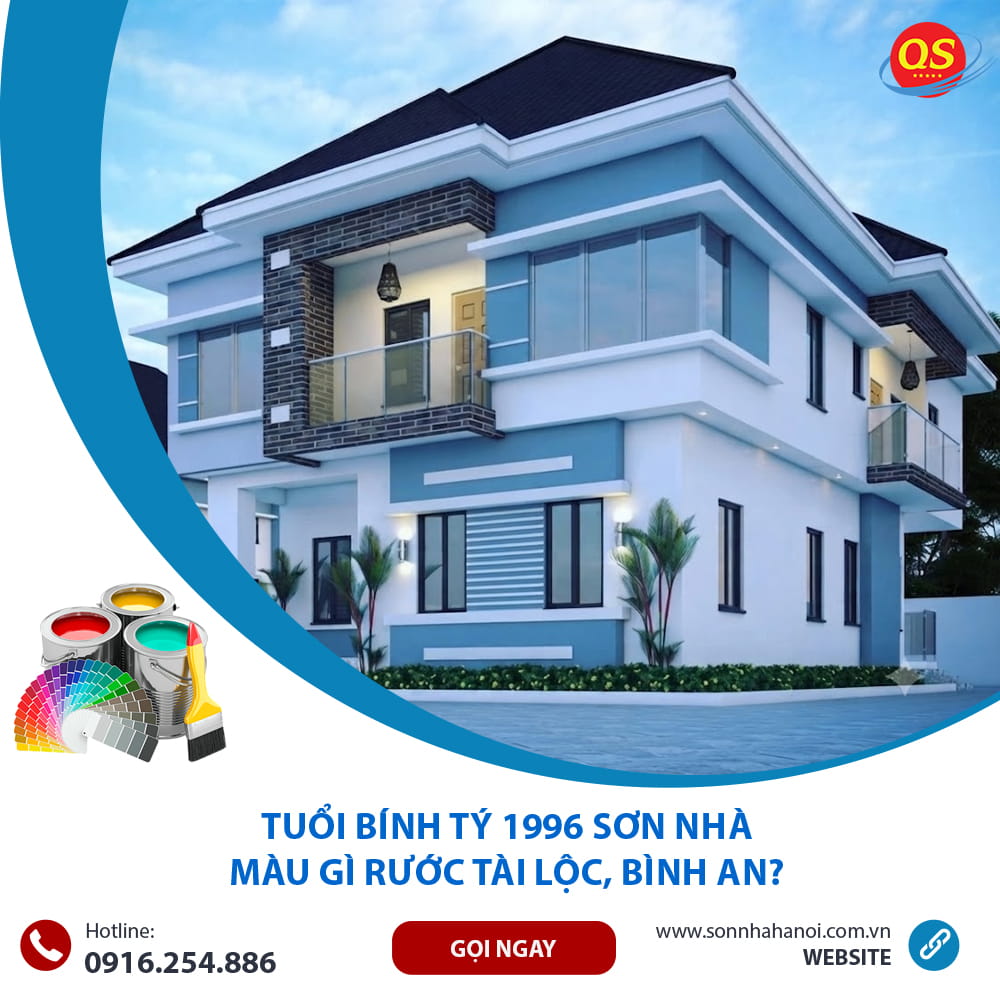 Tuổi Bính Tý 1996 Sơn Nhà Màu Gì Rước Tài Lộc, Bình An?
