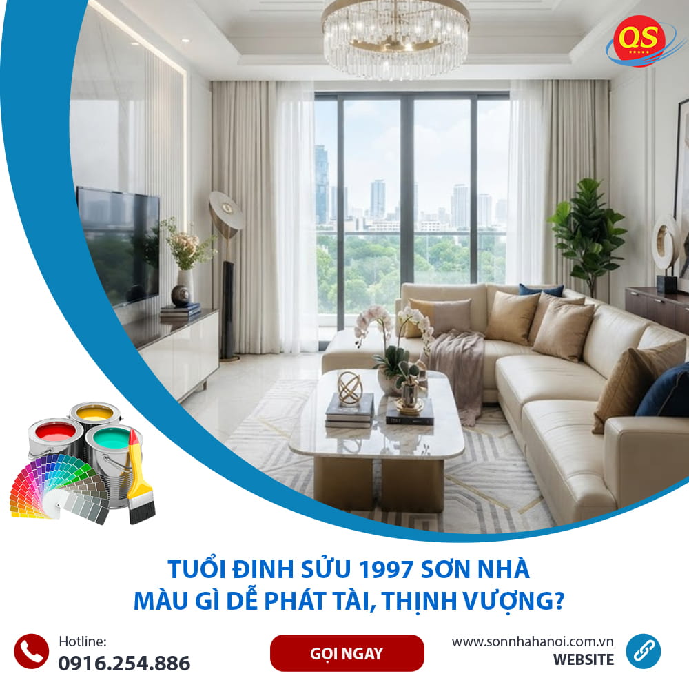 Tuổi Đinh Sửu 1997 Sơn Nhà Màu Gì Dễ Phát Tài, Thịnh Vượng?