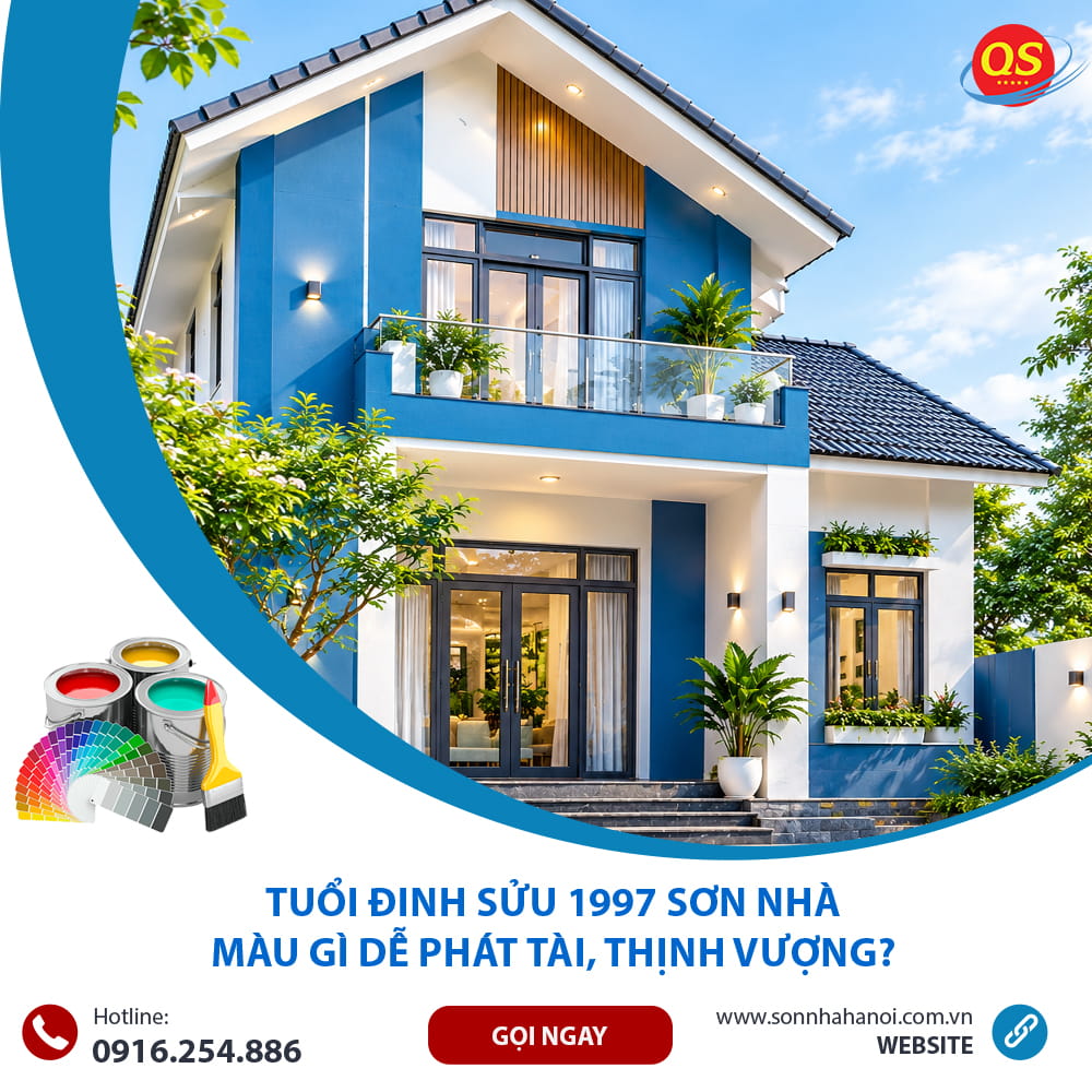 Tuổi Đinh Sửu 1997 Sơn Nhà Màu Gì Dễ Phát Tài, Thịnh Vượng?