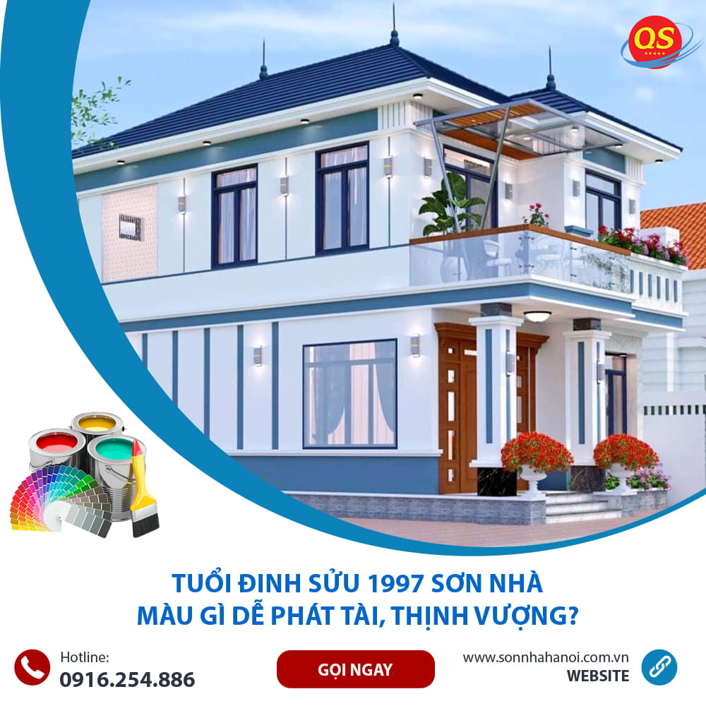 Tuổi Đinh Sửu 1997 Sơn Nhà Màu Gì Dễ Phát Tài, Thịnh Vượng?
