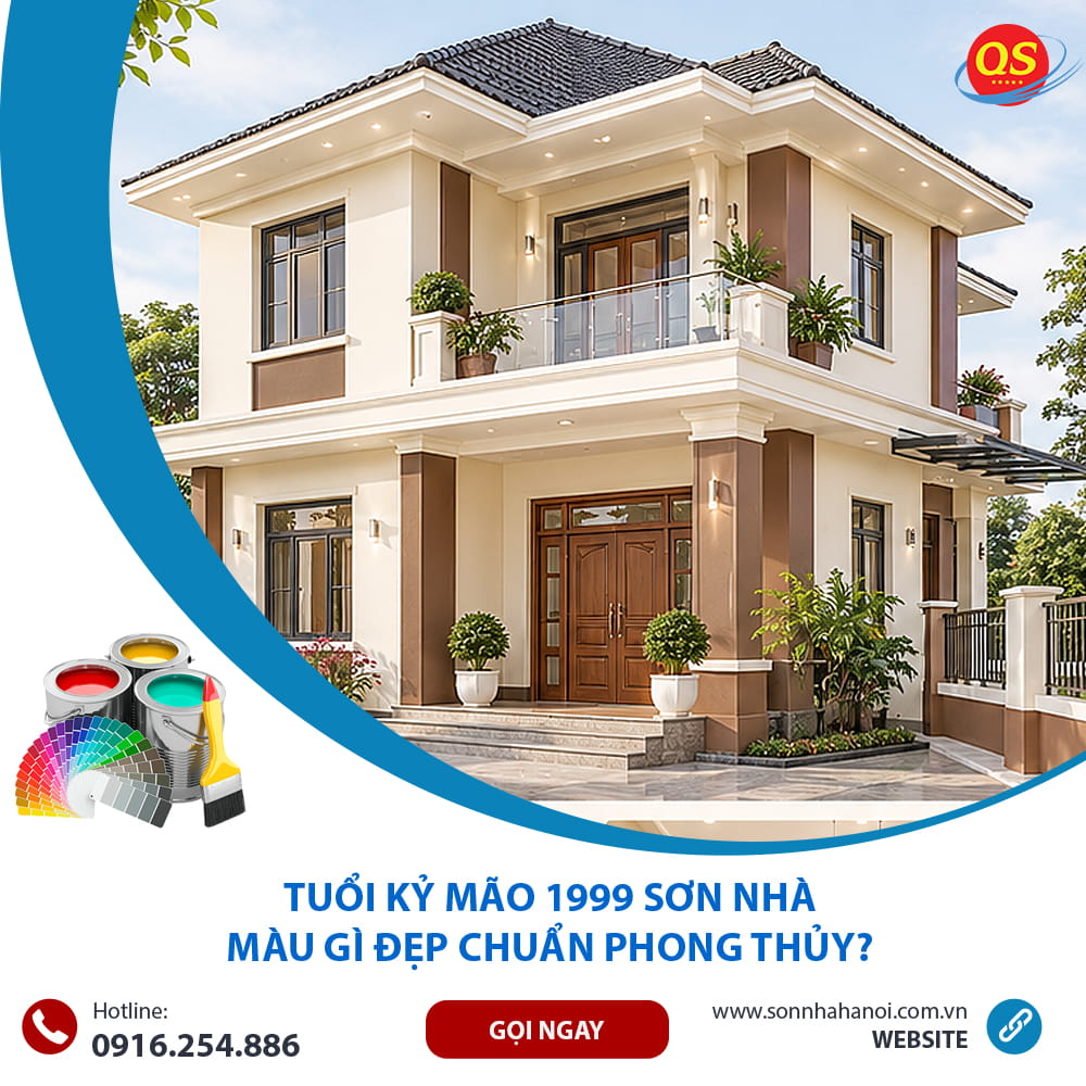 Tuổi Kỷ Mão 1999 Sơn Nhà Màu Gì Đẹp Chuẩn Phong Thủy?